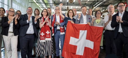 Abstimmung 14.06.2026  - Medienmiteilung «Volk sagt "NEIN, aber …" zum Bevölkerungsdeckel und setzt ein Zeichen»