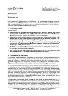  Positionspapier Digitalisierung