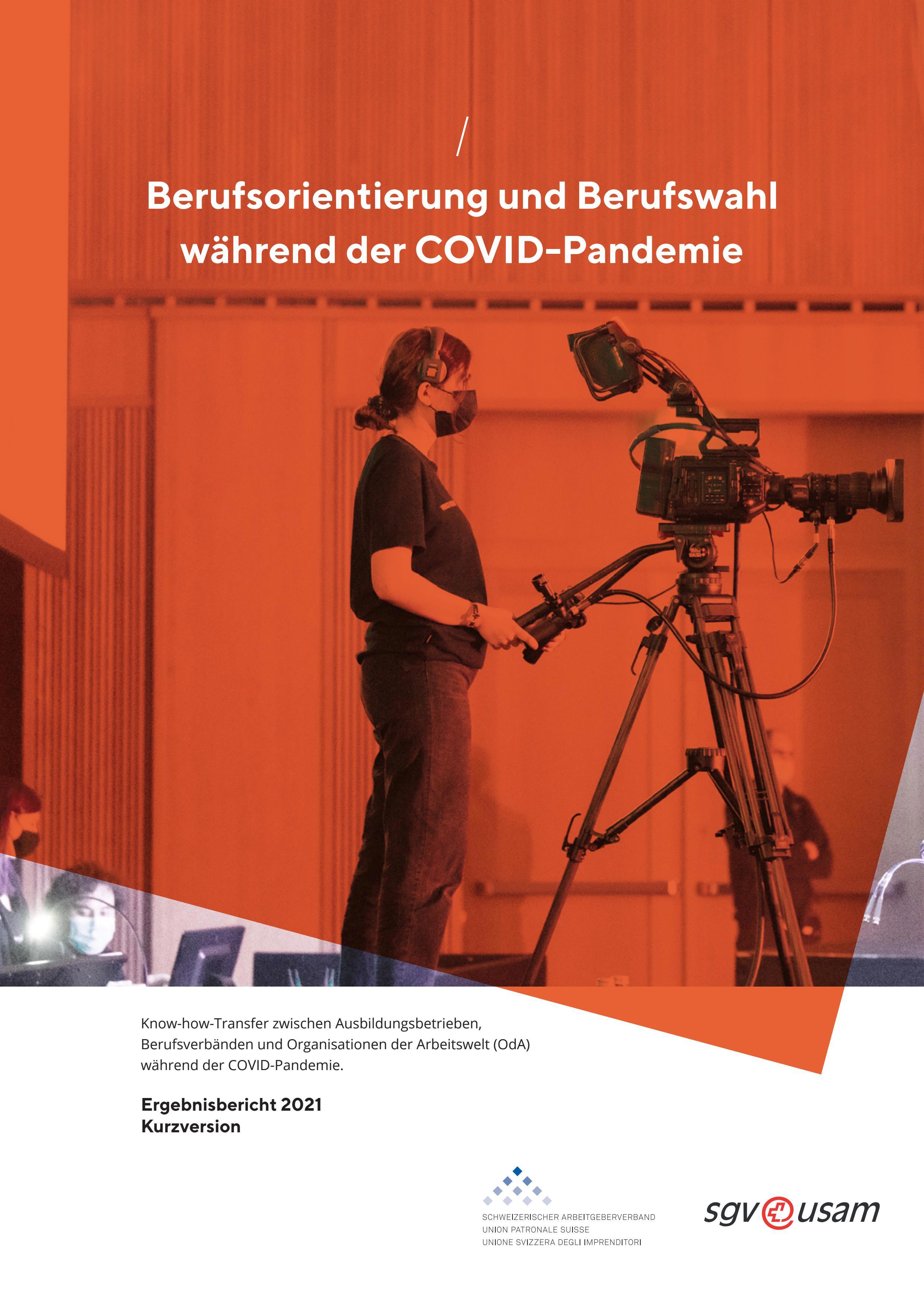  Ergebnisbericht Auswirkungen Covid-19-Pandemie auf Berufsbildung - kurze Fassung