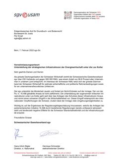  Unterstellung der strategischen Infrastrukturen der Energiewirtschaft unter die Lex Koller