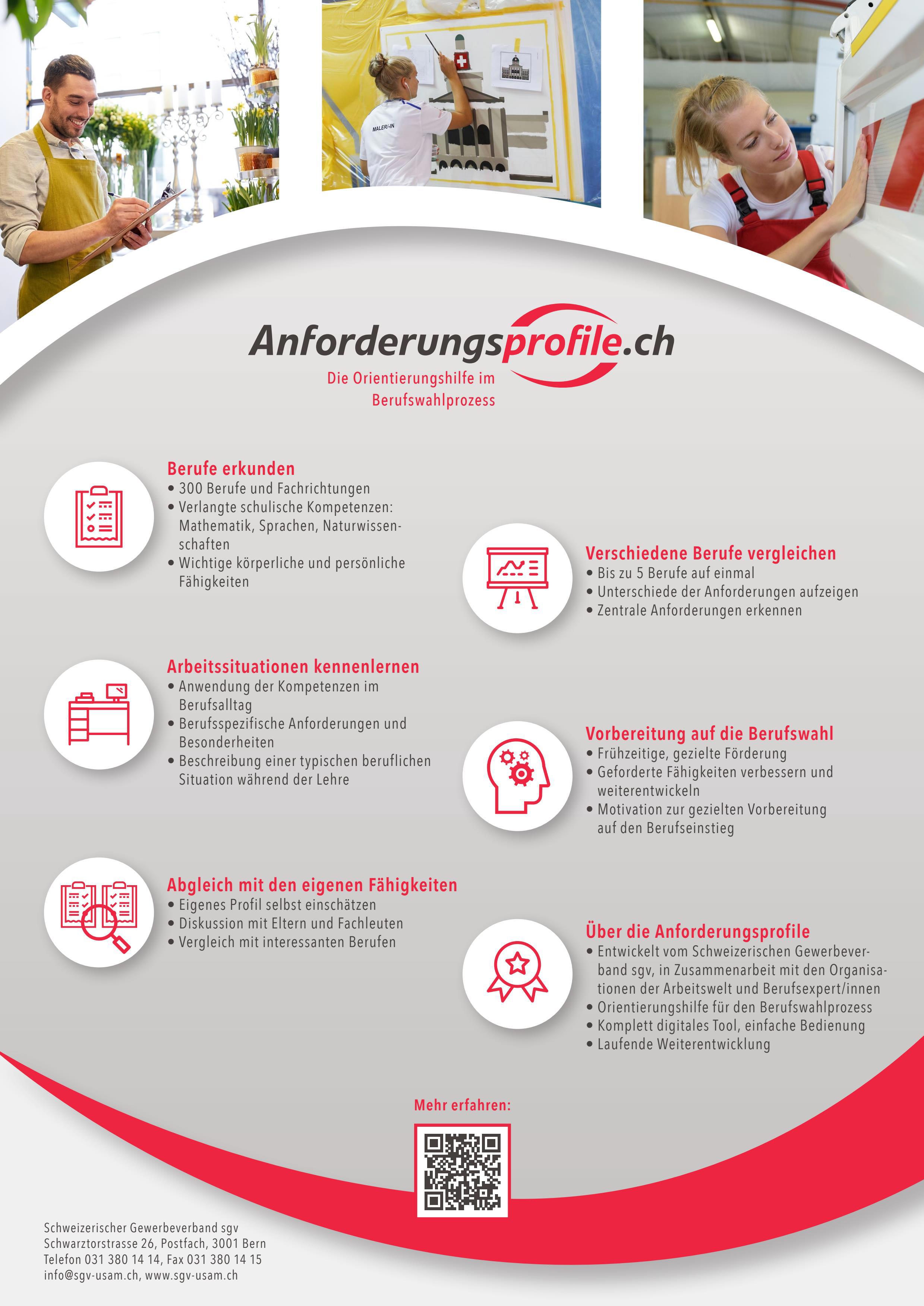  Flyer Anforderungsprofile