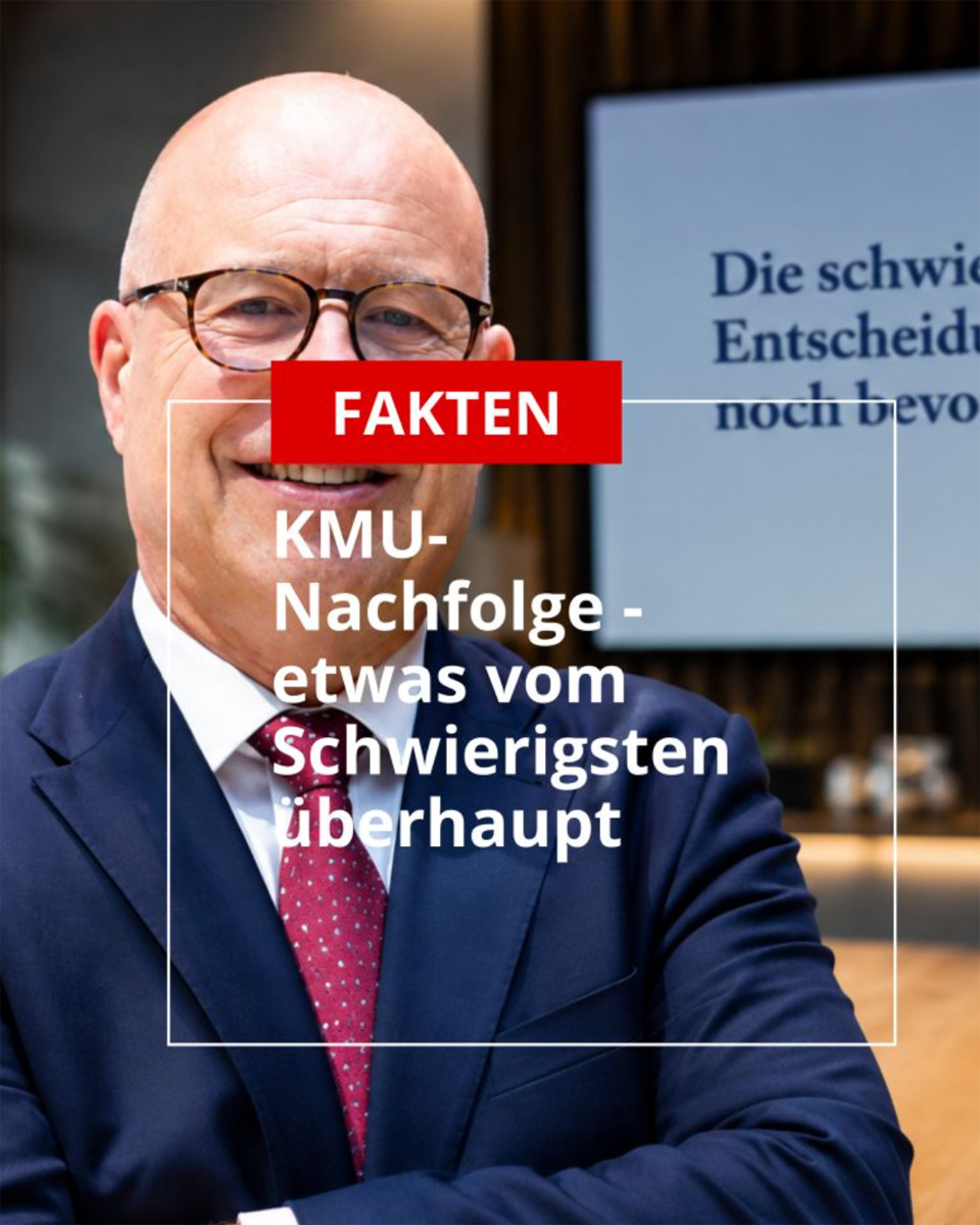 Die Nachfolgeregelung ist mehr als eine Übergabe – sie ist eine der wichtigsten strategischen Entscheidungen für jedes KMU. Im Editorial von Fokus Online teilt sgv-Präsident Fabio Regazzi seine persönlichen Gedanken zur Unternehmensnachfolge – ein Thema, das weit über Familienunternehmen hinausgeht und die Zukunft des Schweizer Werkplatzes entscheidend prägt.